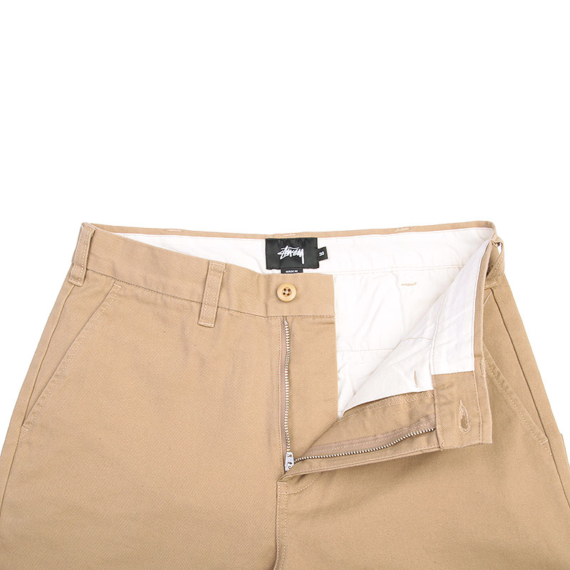 мужские  брюки Stussy Classic Chino Pant 116251-khaki - цена, описание, фото 2